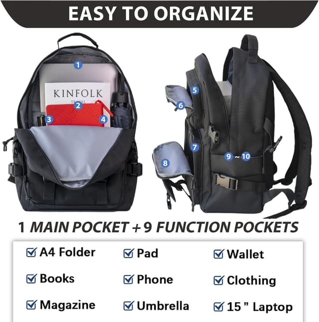 Detalle 2 de Oreunik School Backpack, 15 Inch laptop