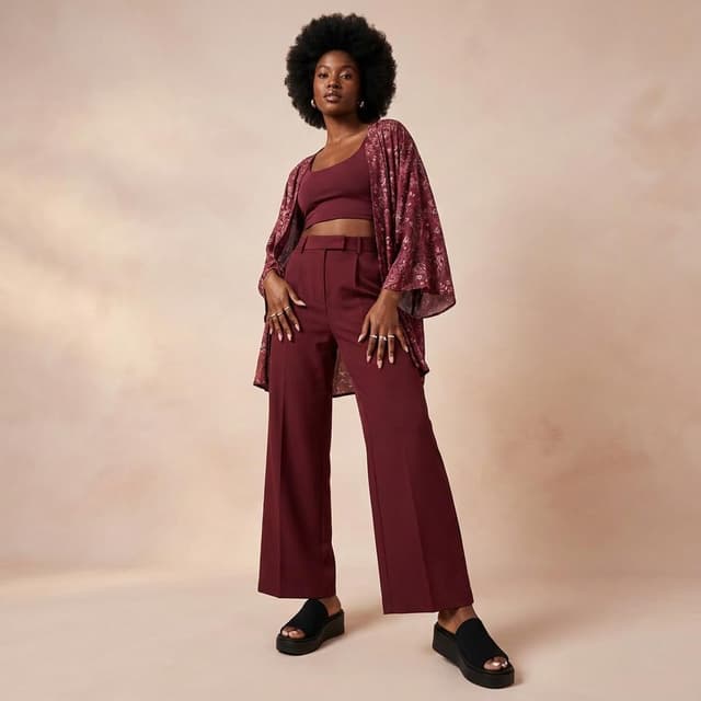 Detalle 2 de CUSHIONAIRE Pim Wedge Chunky Platform Women’s Sandals with Knit Upper & Memory Foam