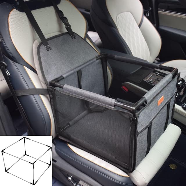 Detalle de GoBuyer Pet Car Seat Booster 40x40cm