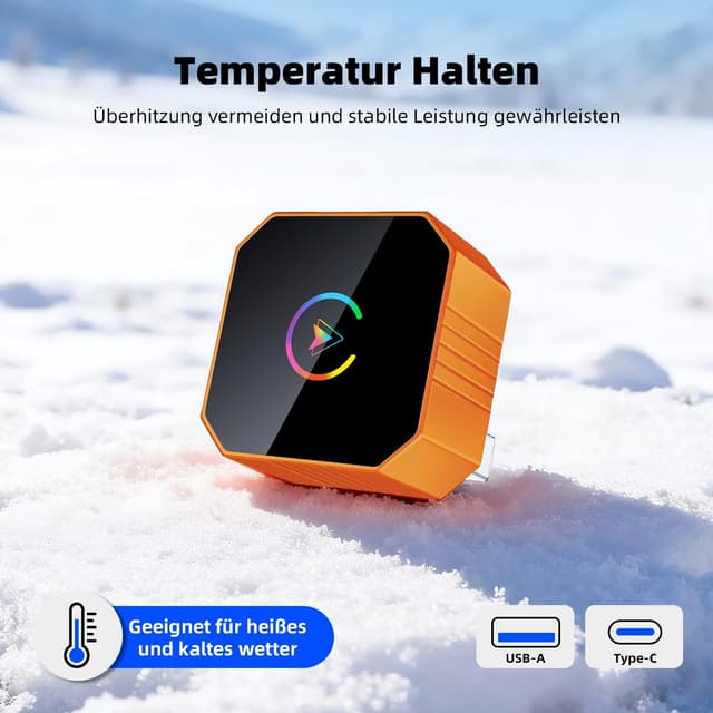 Detalle 2 de MYCIMRE Adaptateur CarPlay sans fil 2026 (Wi‑Fi 5,8 GHz, USB-C/USB, iPhone 6+ iOS 10+)