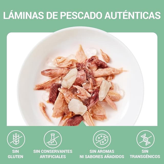 Thumbnail 3 de Schesir Filetes de Atún y Merluza 12×70 g 🐱