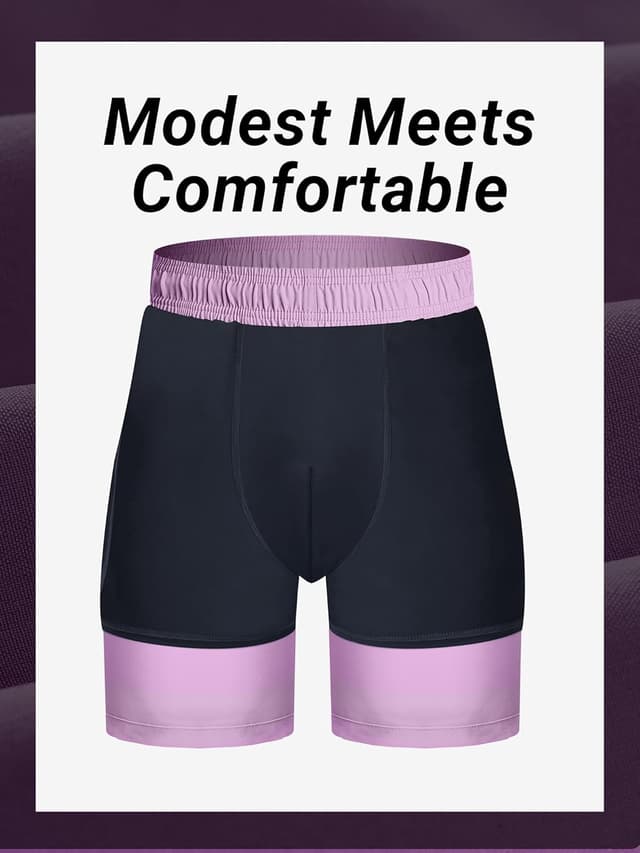 Detalle 2 de Arcweg swim trunks 2 in 1 4-way stretch