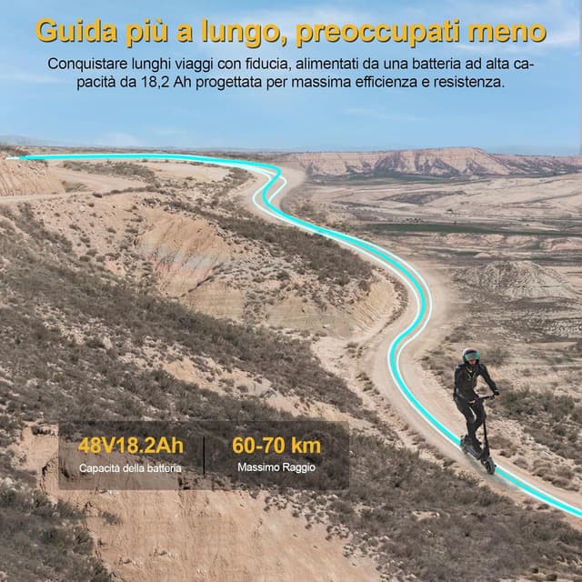 Thumbnail 1 de Monopattino Elettrico 500W Autonomia 55–90km