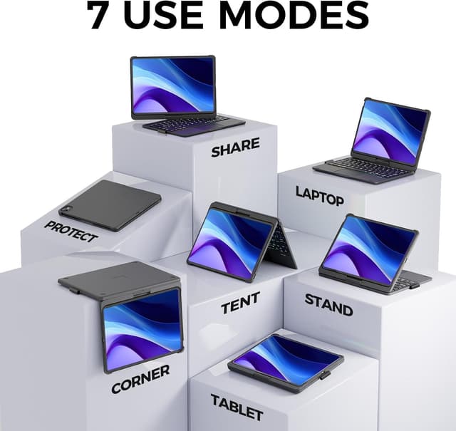 Thumbnail 2 de NOKBABO iPad 11th Case with Keyboard