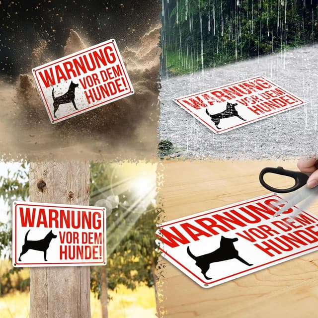 Thumbnail 4 de TAKULA Warnschild 30×20 cm ⚠