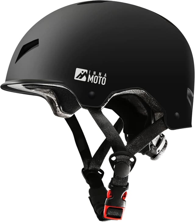 Detalle de Adults Skateboard Helmet (Adjustable) — Certified Safety Skate, Bike, Scooter & Multisport Helmet