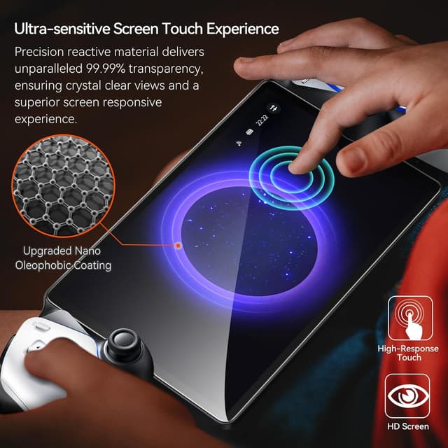 Thumbnail 5 de ivoler Schutzglas für PlayStation Portal 2er Set