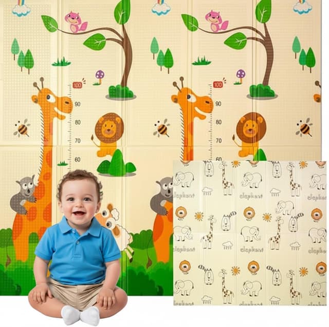 Detalle de Edibaby Alfombra Bebé 200 x 180 cm 📋