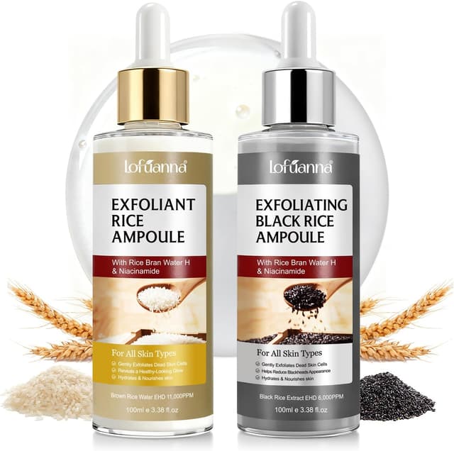 Detalle de Peel Shot Glow Rice Ampoule Duo, siero 2 pack