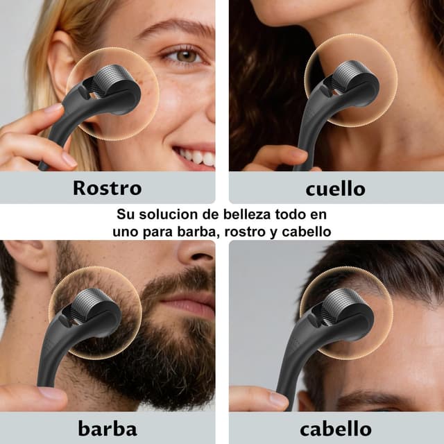 Detalle de KOI BEAUTY Derma Roller 0.5 para barba y cabello
