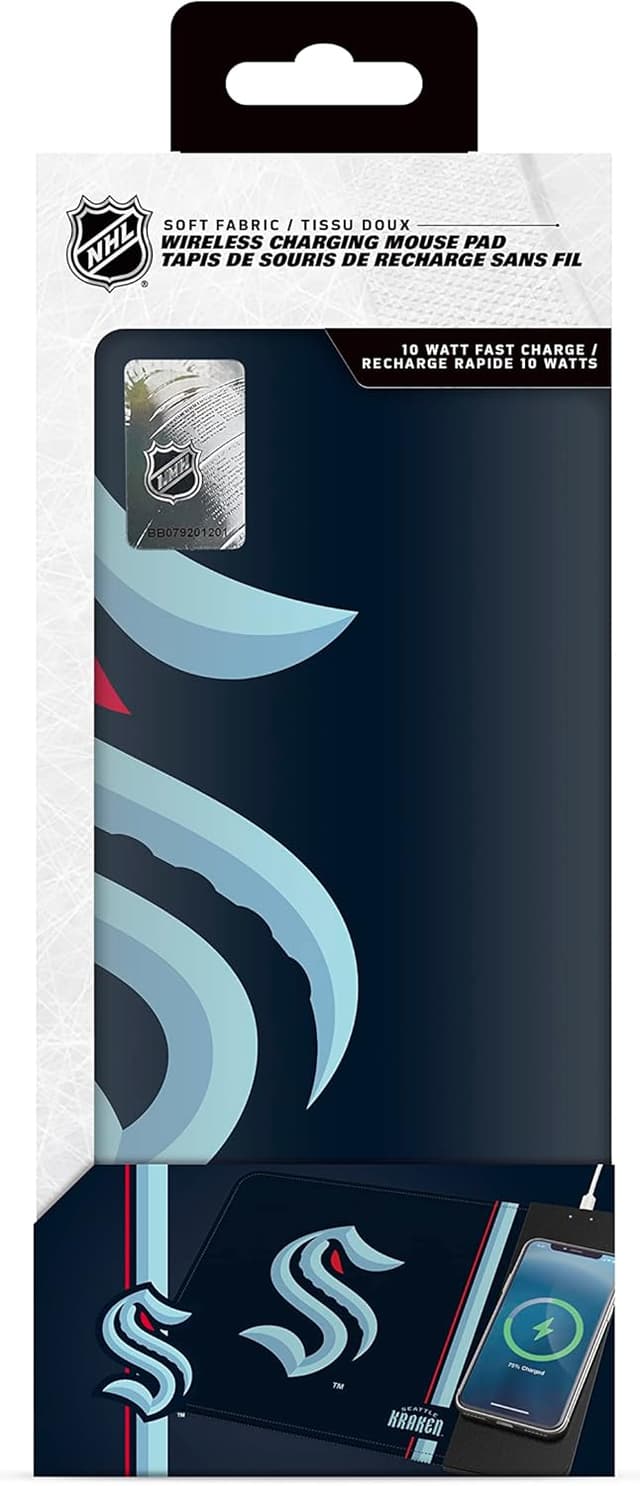 Detalle de SOAR NHL Unisex Wireless Charging Mousepad (Qi-enabled, 10W)