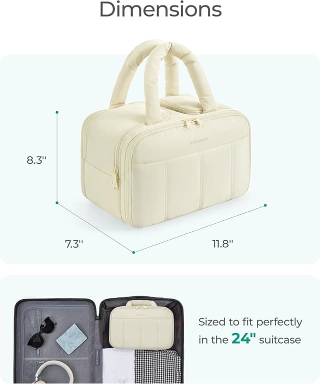 Detalle de BAGSMART Travel Toiletry Bag 30cm