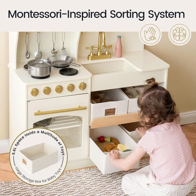 Thumbnail 3 de Tiny Land Play Kitchen 31×12×40 in