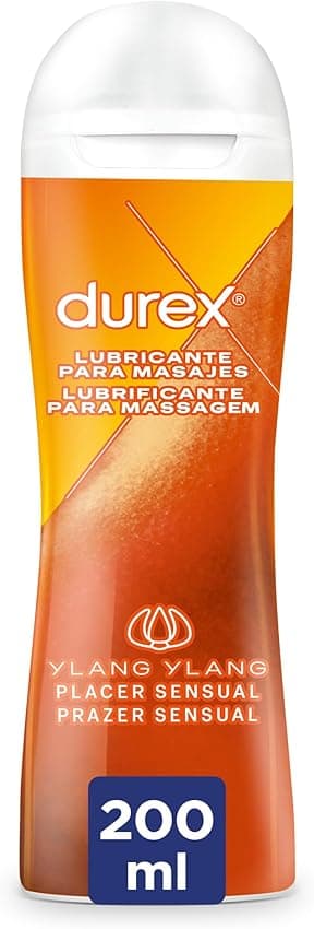 Detalle de Durex Play Gel de Masaje y Lubricante Ylang Ylang 200 ml