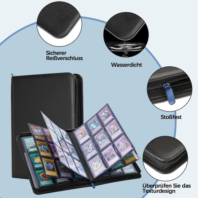 Thumbnail 6 de Lictin Sammelkarten Album 504 Pockets