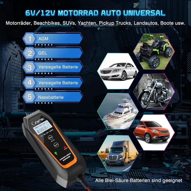 Thumbnail 5 de Batterieladegerät 6V/12V 2A/4A