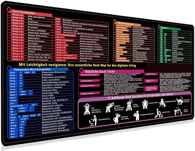 Detalle de SENLINLIN XL Mauspad 80×30×0,3 cm