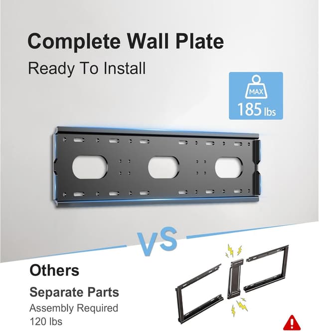 Thumbnail 3 de JXMTSPW TV Wall Bracket 85kg, Low Profile