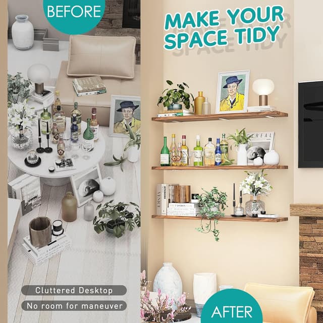 Thumbnail 4 de Yeabett Lot 4 supports d'étagère 15 cm 🛠