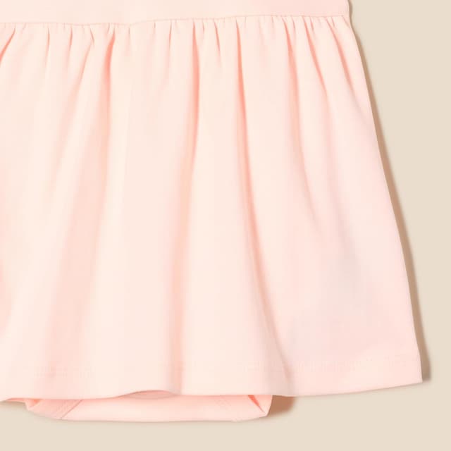 Detalle 1 de Baby Mädchen Kurzarmkleid im 3er-Pack