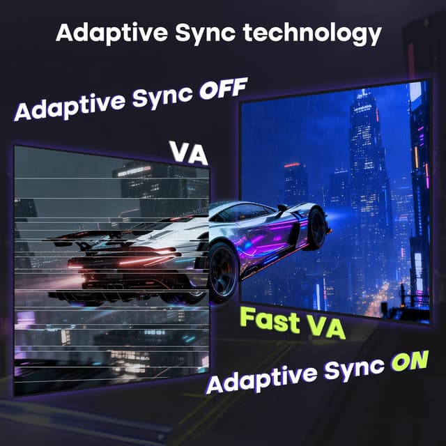 Detalle de Amzfast AMZG27C1 27 inch curved 240Hz