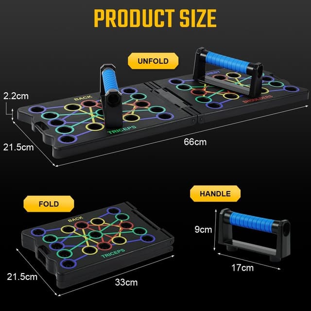 Detalle 2 de Flintronic Planche Push Up 12/13/24/28