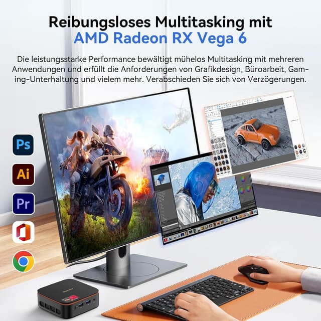 Detalle 1 de Blackview MP20 Mini PC Ryzen 3300U