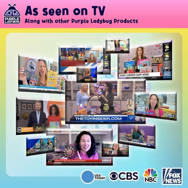 Thumbnail 6 de Purple Ladybug DIY flower headbands for girls