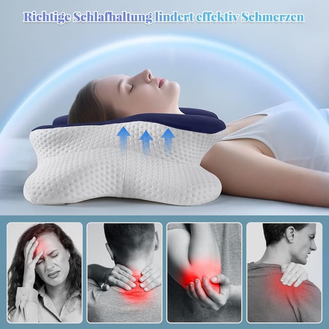 Detalle 1 de Nourideaux Nackenkissen für 2 Höhenoptionen