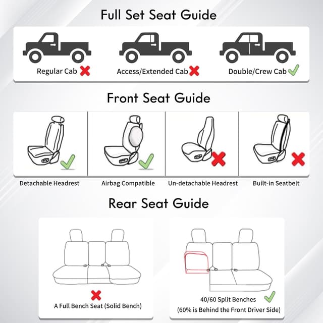 Thumbnail 6 de Tacoma seat covers nappa leather 2024