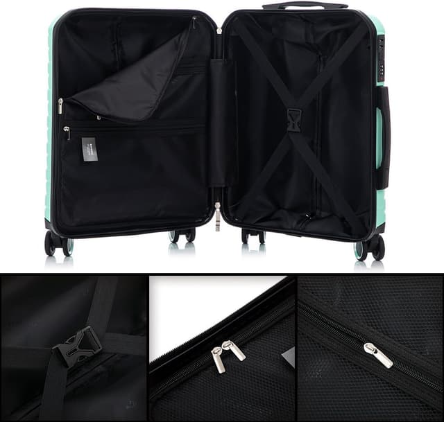 Thumbnail 5 de RAYKONG Maleta de Cabina Semirígida 55cm ✈️ Menta