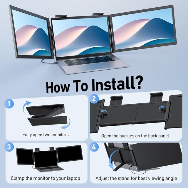 Thumbnail 6 de Pornitor 14" laptop screen extender