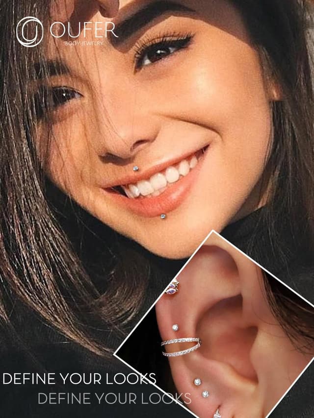 Thumbnail 5 de OUFER Body Piercing Labret 18G 5mm 💎