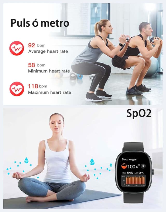 Thumbnail 5 de HUAKUA Reloj Inteligente Smartwatch con 113 modos