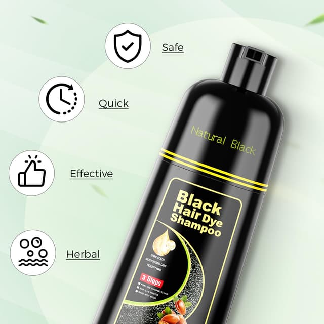 Thumbnail 6 de KAISASA Black Hair Dye Shampoo 16.9 fl.oz