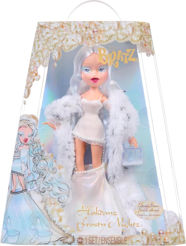 Imagen de Bratz 2025 Holidayz Frosty Nightz Cloe Collector Doll 🎎 en OfertitasTOP