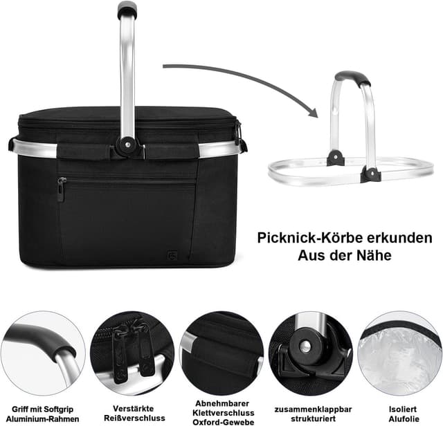 Detalle 2 de ALLCAMP Isolier-Kühltasche 22 Liter