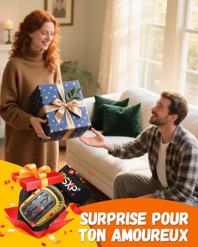 Thumbnail 6 de IPSXP Genouillères Pro confort 1 paire