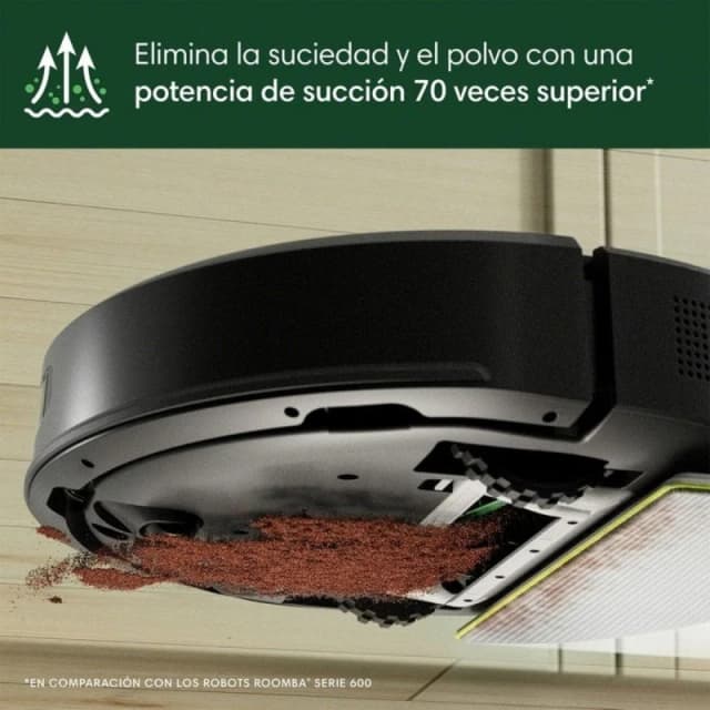 Detalle 2 de iRobot Roomba 105 Combo Aspirador y Friegasuelos 🧹