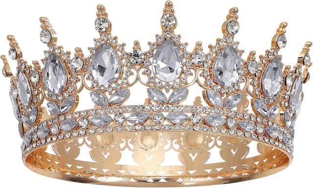 Detalle de Hemobllo Tiara Königin mit 5 cm Höhe