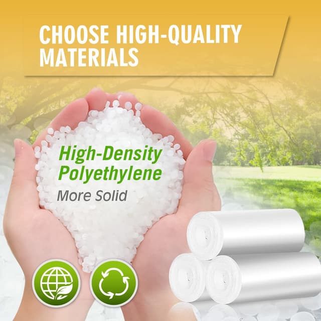 Thumbnail 3 de 105 Small Trash Bags, 4 Gallon Liners