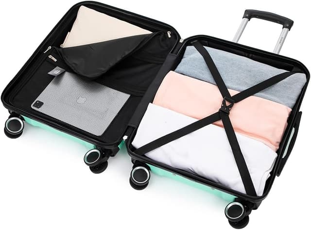 Thumbnail 6 de RAYKONG Maleta de Cabina Semirígida 55cm ✈️ Menta