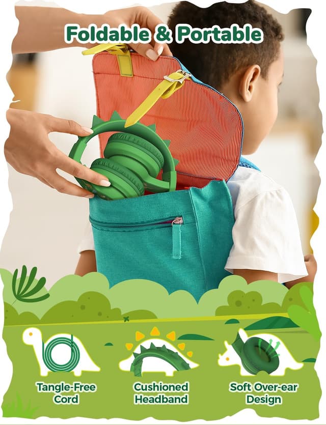 Thumbnail 6 de Kids safe volume headphones 85dBA HS19S