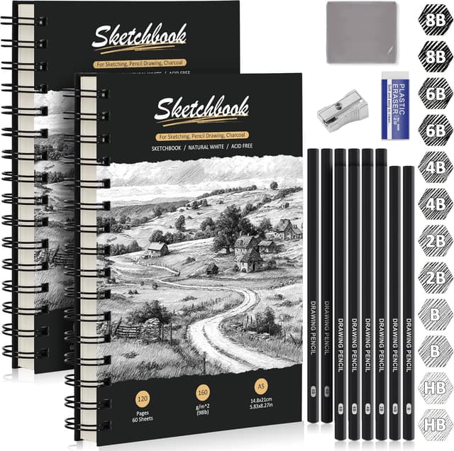 Detalle de DazSpirit A5 Skizzenbuch 120 Seiten