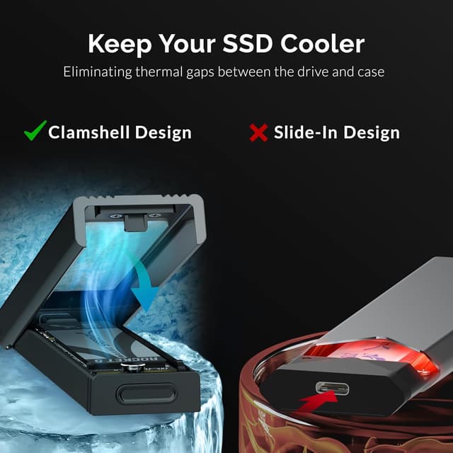 Thumbnail 2 de Sabrent M.2 NVMe Enclosure EC-SNVE