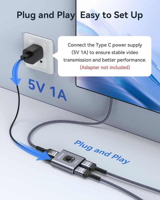 Thumbnail 6 de GANA HDMI Switch 4K@60Hz