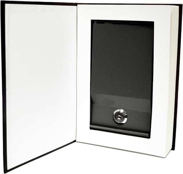 Detalle 2 de Toys4Boys coffre-fort secret en forme de livre pour clés, argent et bijoux cachés