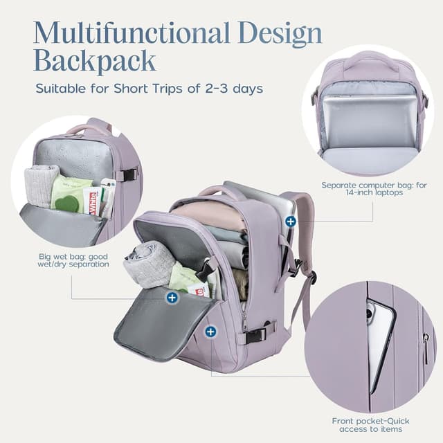Thumbnail 5 de Xkdoai Ryanair Cabin Bag 40x28x20cm