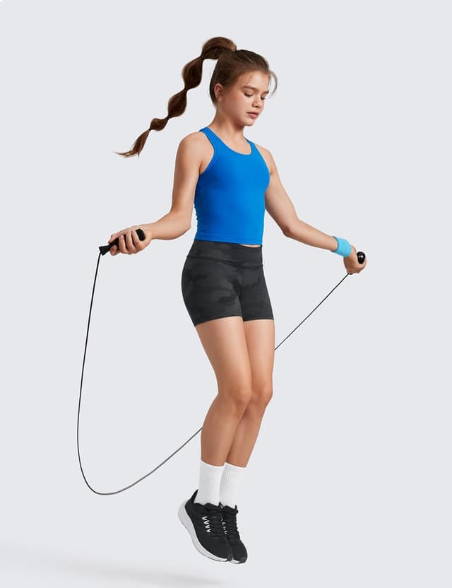 Detalle 2 de Pantaloncini motard da ragazza CRZ YOGA Butterluxe Athlétique a vita alta