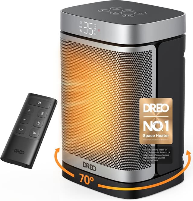 Imagen de Dreo Electric Space Heater 1500W oscillating heater en OfertitasTOP